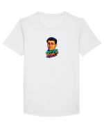 HOW YOU DOIN`? 2 Tricou mânecă scurtă guler larg Bărbat Skater