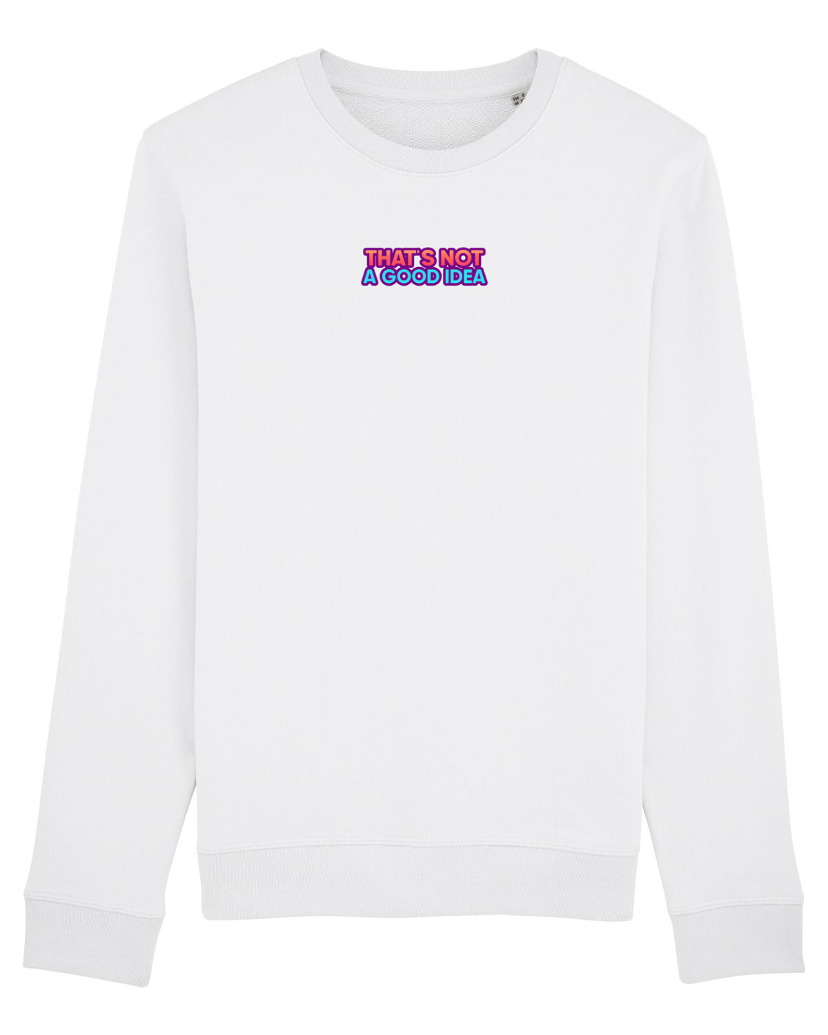 Bluză mânecă lungă Unisex Rise White
