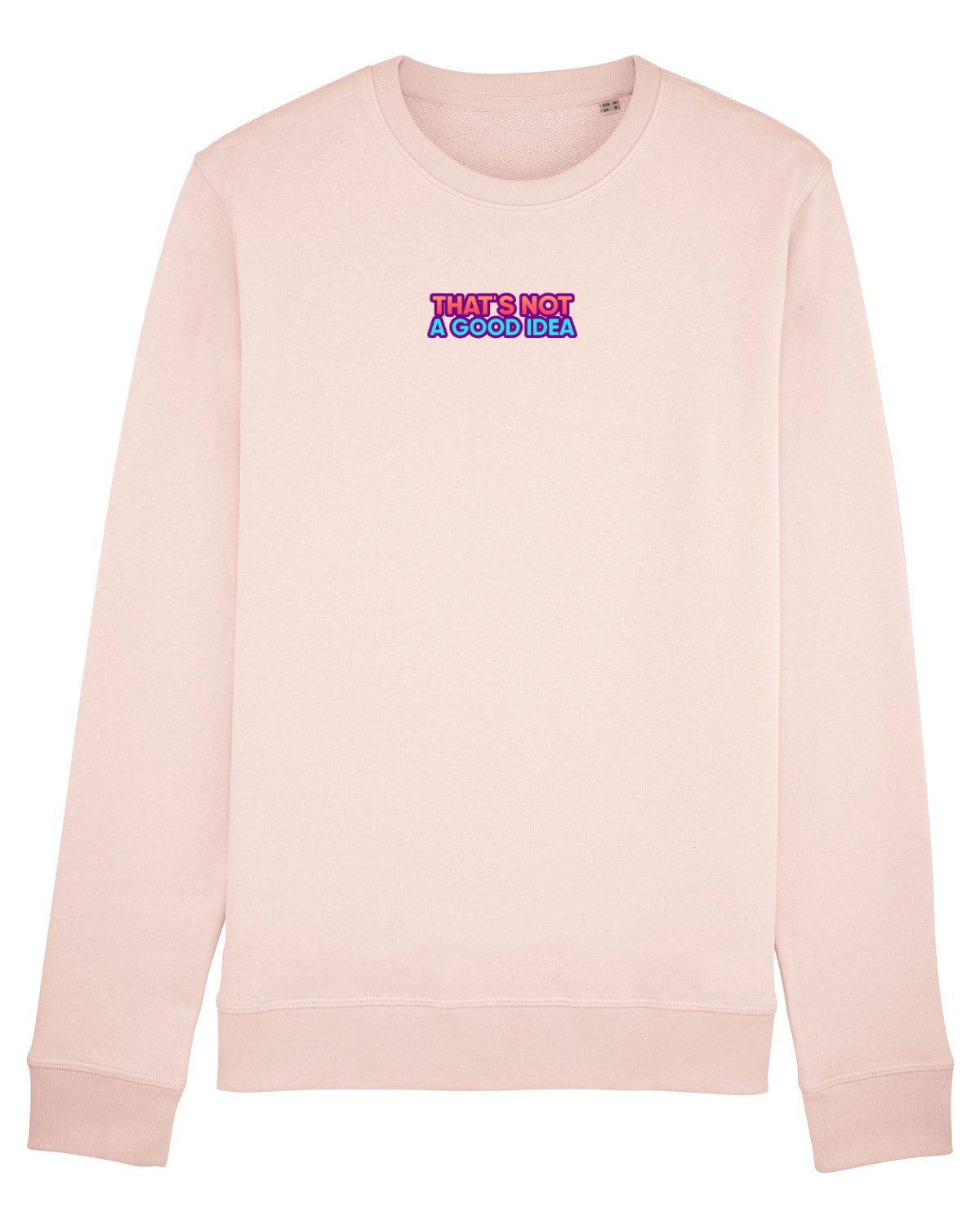 Bluză mânecă lungă Unisex Rise Candy Pink