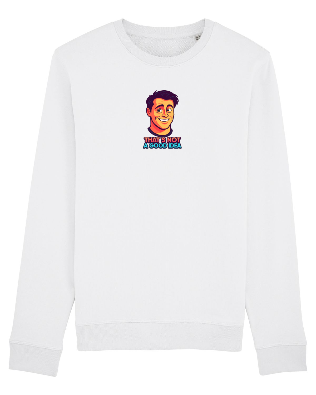 Bluză mânecă lungă Unisex Rise White