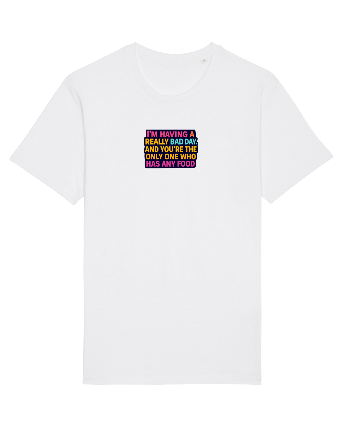 Tricou mânecă scurtă Unisex Rocker White