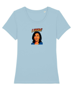 I  KNOW! 2 Tricou mânecă scurtă guler larg fitted Damă Expresser