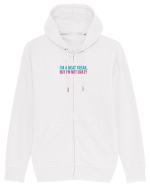 I`M A NEAT FREAK, BUT I`M NOT CRAZY - Sunt obsedat/a de curatenie 2 Hanorac cu fermoar Unisex Connector