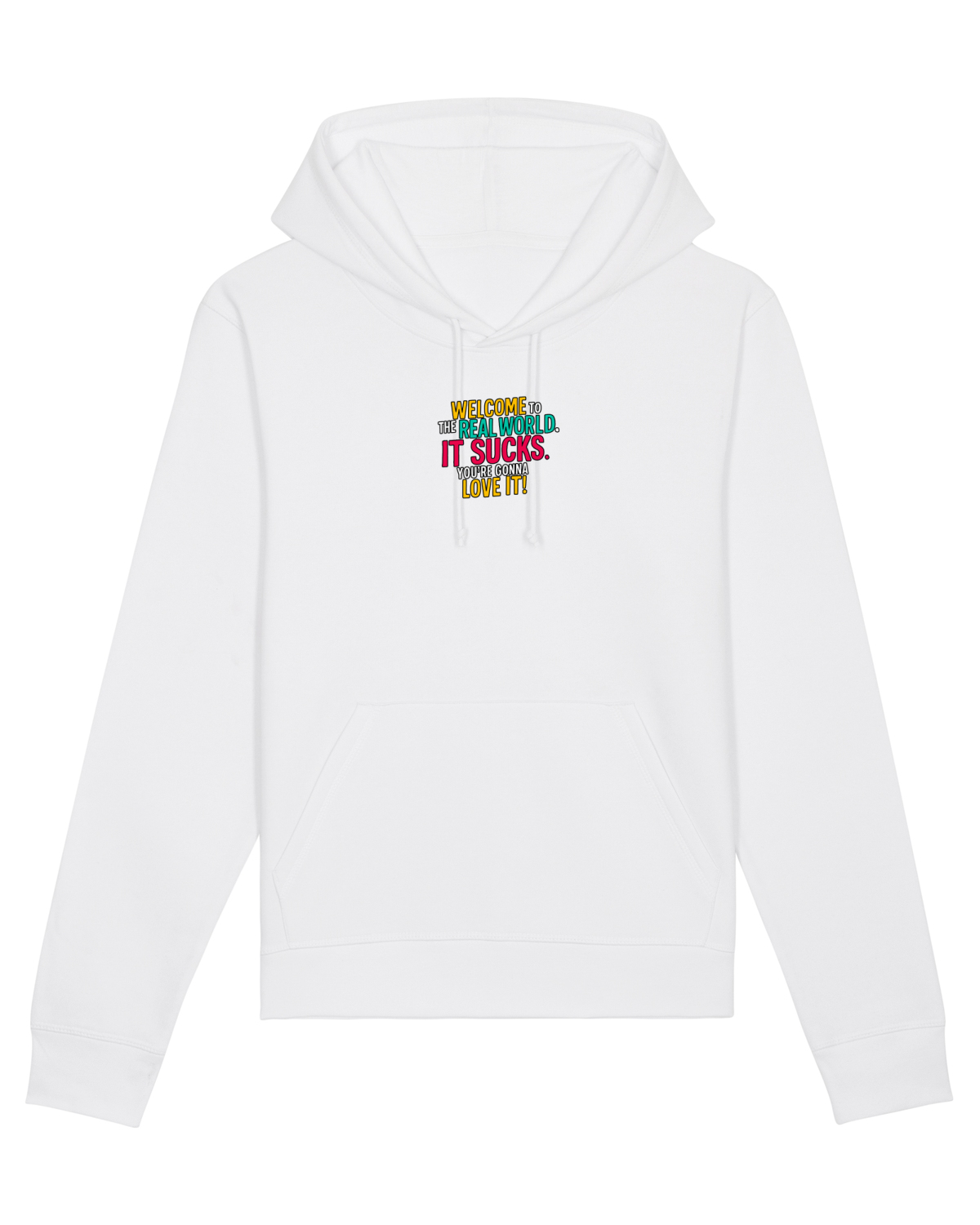 Hanorac Unisex Drummer White