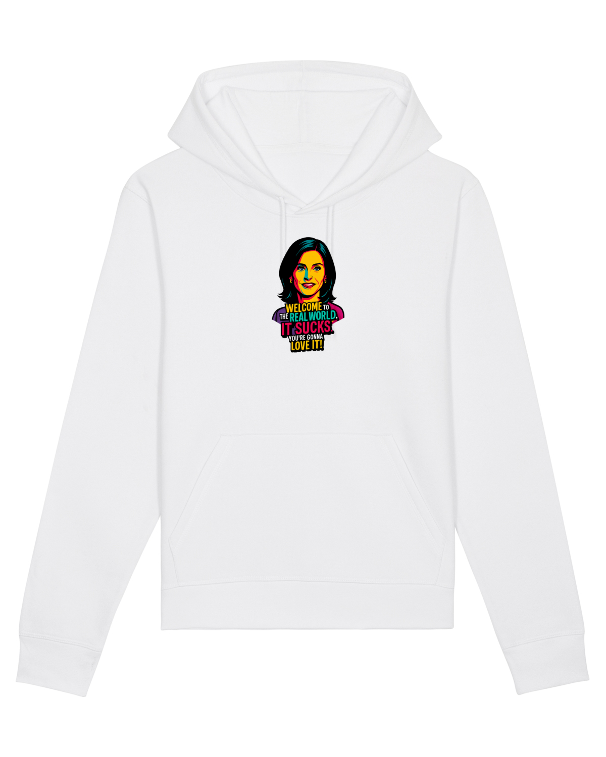 Hanorac Unisex Drummer White