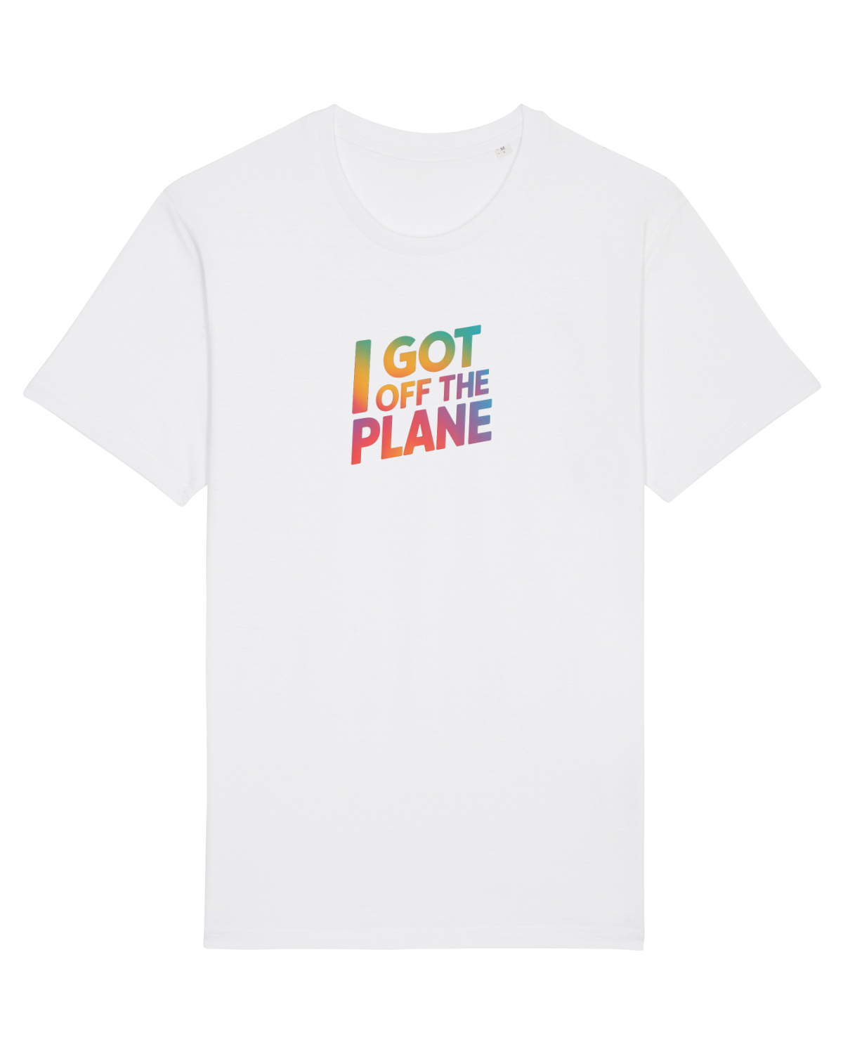 Tricou mânecă scurtă Unisex Rocker White
