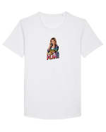 I GOT OFF THE PLANE  2 Tricou mânecă scurtă guler larg Bărbat Skater