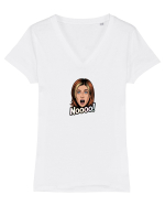 NOOOOO 2 Tricou mânecă scurtă guler V Damă Evoker