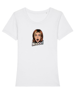NOOOOO 2 Tricou mânecă scurtă guler larg fitted Damă Expresser