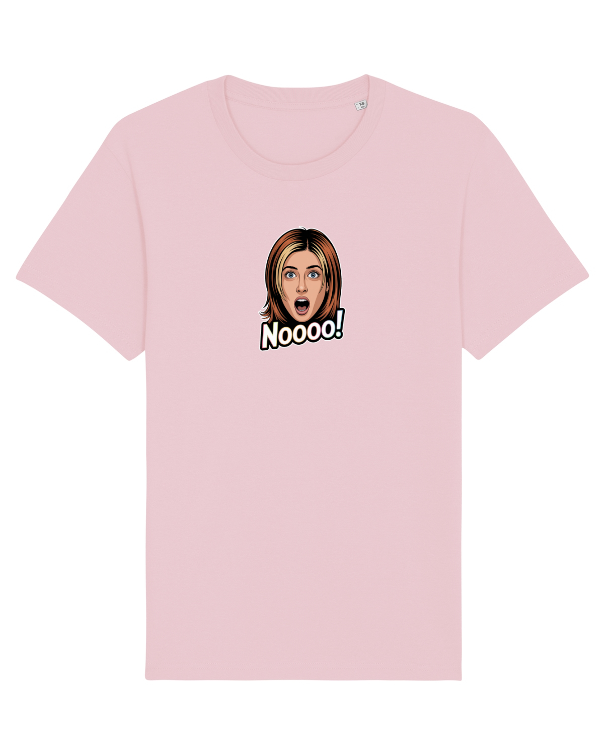 Tricou mânecă scurtă Unisex Rocker Cotton Pink