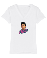 PIVOT! 2 Tricou mânecă scurtă guler V Damă Evoker