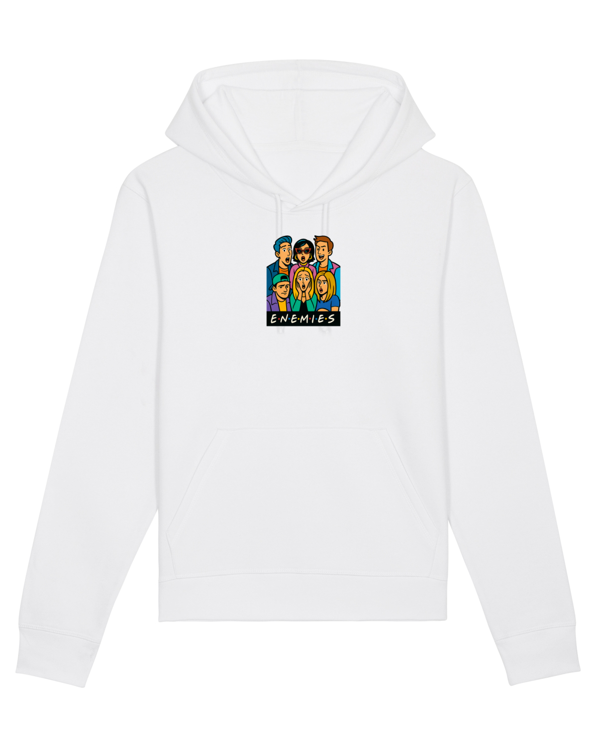 Hanorac Unisex Drummer White