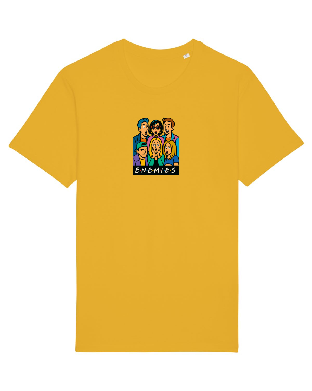 Tricou mânecă scurtă Unisex Rocker Spectra Yellow