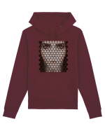 Low poly girl - boutons Hanorac Unisex Drummer