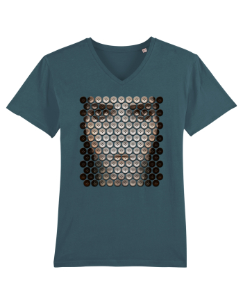 Low poly girl - boutons Stargazer
