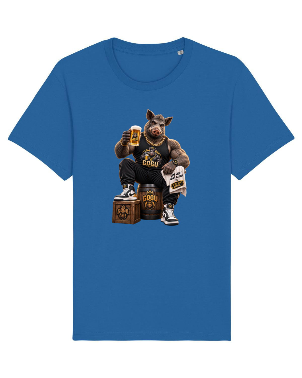 Tricou mânecă scurtă Unisex Rocker Royal Blue