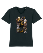 SANDU – BORFAȘII | Forța găștii Tricou mânecă scurtă guler V Bărbat Presenter