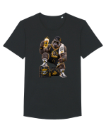 SANDU – BORFAȘII | Forța găștii Tricou mânecă scurtă guler larg Bărbat Skater