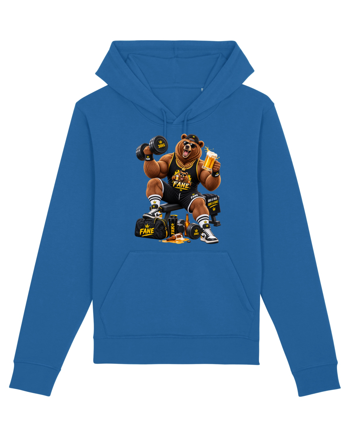 Hanorac Unisex Drummer Royal Blue