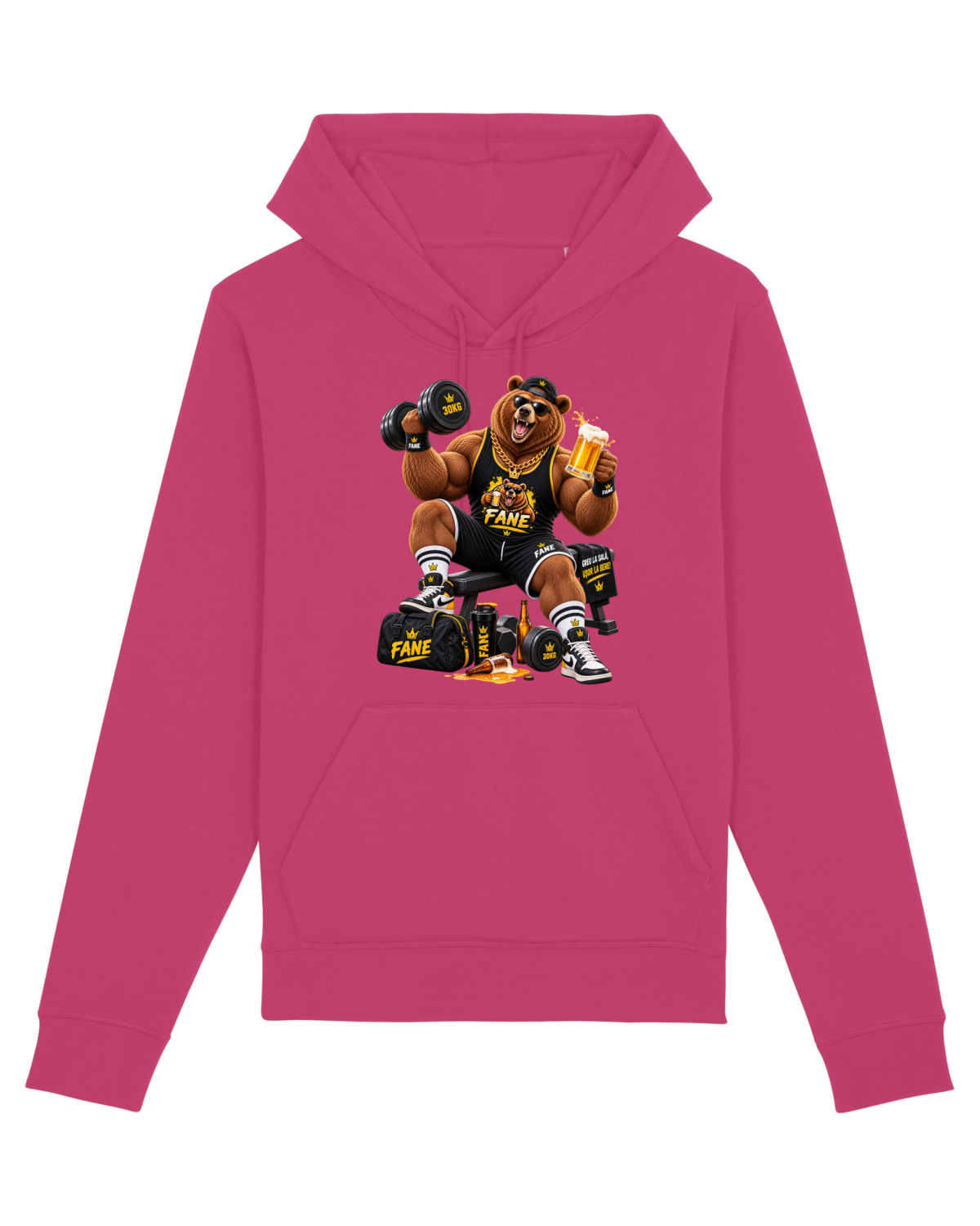 Hanorac Unisex Drummer Raspberry