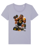 FANE – BORFAȘII | Specialist în haos Tricou mânecă scurtă guler larg fitted Damă Expresser