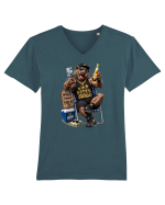 GOGU – Combinații pe bani grei Tricou mânecă scurtă guler V Bărbat Presenter