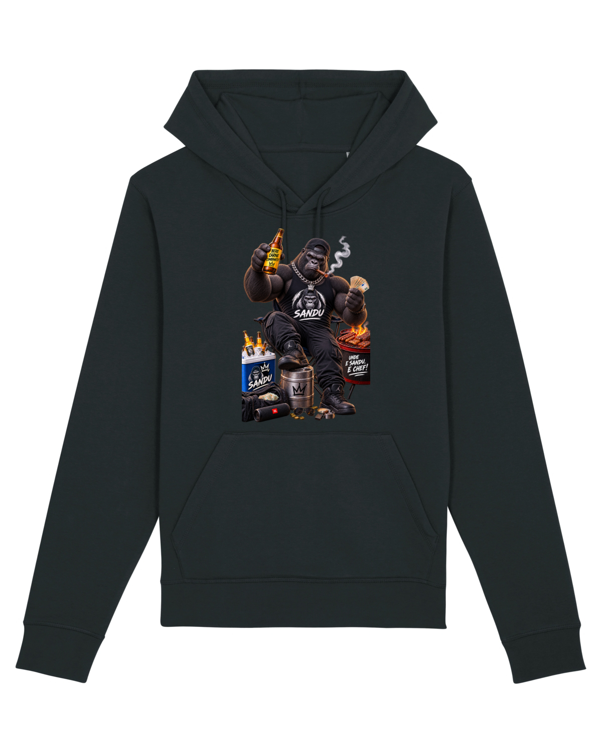 Hanorac Unisex Drummer Black