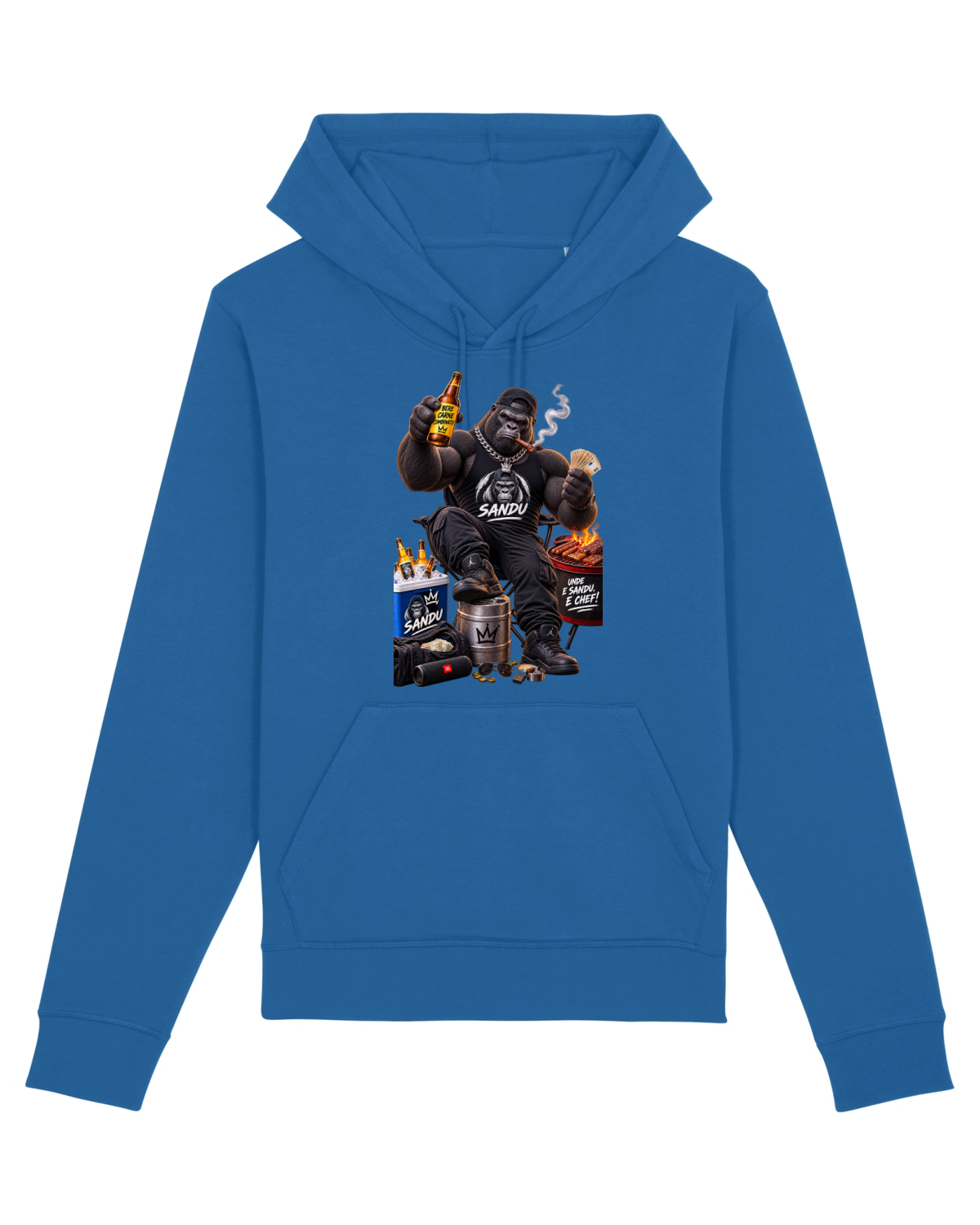 Hanorac Unisex Drummer Royal Blue