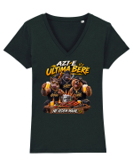 BORFAȘII – Azi e ultima bere... Ne vedem mâine! Tricou mânecă scurtă guler V Damă Evoker