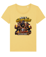 BORFAȘII – Azi e ultima bere... Ne vedem mâine! Tricou mânecă scurtă guler larg fitted Damă Expresser