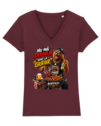 FANE – Nu mă deranja. Sunt la grătar! Burgundy