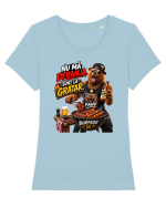 FANE – Nu mă deranja. Sunt la grătar! Tricou mânecă scurtă guler larg fitted Damă Expresser