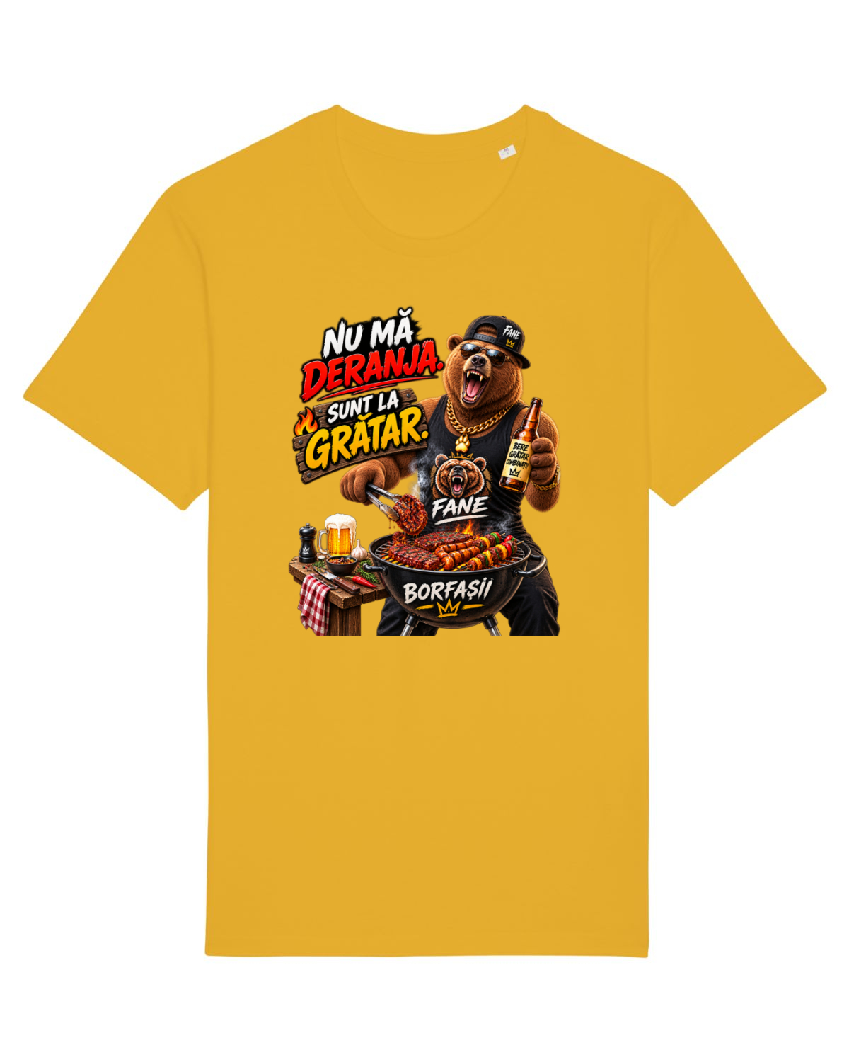 Tricou mânecă scurtă Unisex Rocker Spectra Yellow