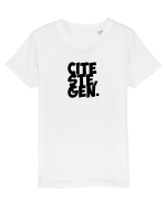 Citește, gen (negru) Tricou mânecă scurtă  Copii Mini Creator