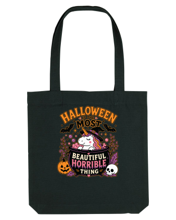 Halloween Unicorn Beautiful Horrible Thing Witch Costume  Black