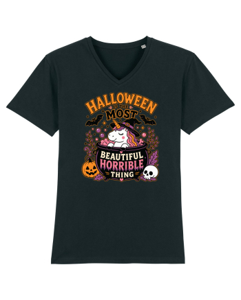 Halloween Unicorn Beautiful Horrible Thing Witch Costume  Black