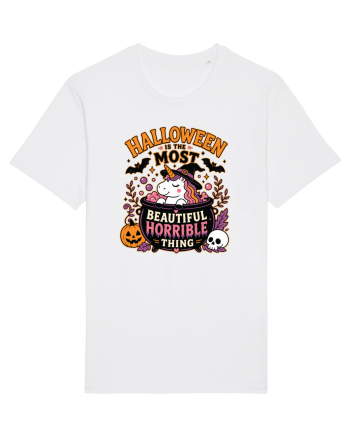 Halloween Unicorn Beautiful Horrible Thing Witch Costume  White