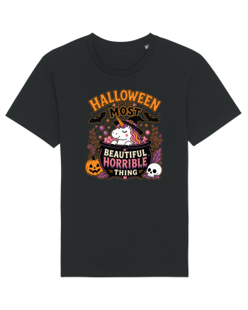 Halloween Unicorn Beautiful Horrible Thing Witch Costume  Black