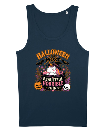 Halloween Unicorn Beautiful Horrible Thing Witch Costume  Navy