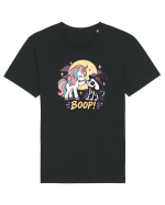 Cute Halloween Unicorn and Dog Friend Hopefulness Full Moon Tricou mânecă scurtă Unisex Rocker