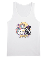 Cute Halloween Unicorn and Dog Friend Hopefulness Full Moon Maiou Bărbat Runs
