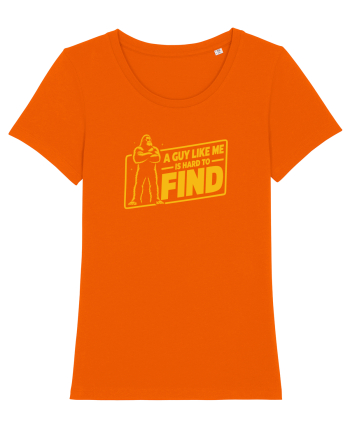 A Guy Like Me Is Hard to Find Bright Orange