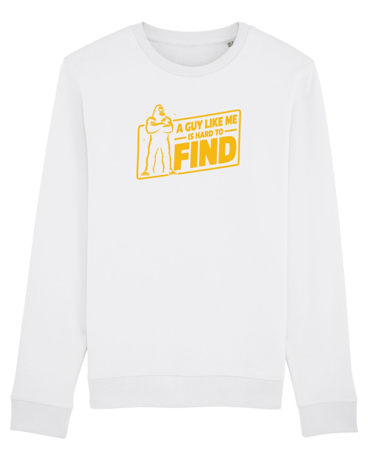 Bluză mânecă lungă Unisex Rise White