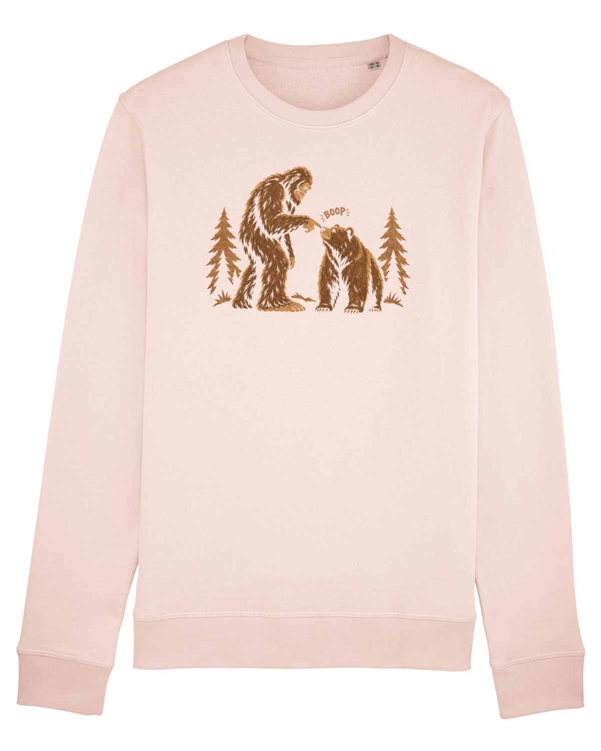 Bluză mânecă lungă Unisex Rise Candy Pink