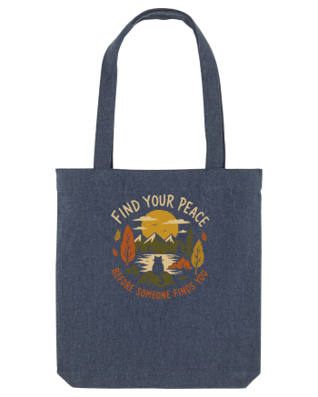 Find Your Peace Midnight Blue