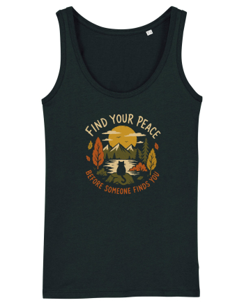 Find Your Peace Black