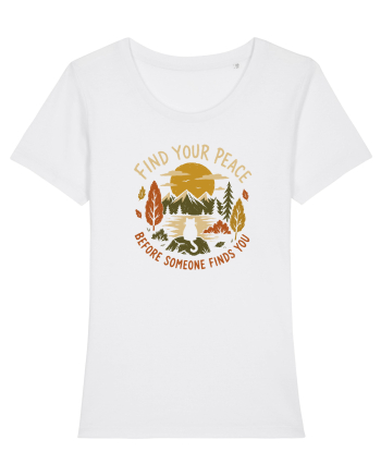 Find Your Peace White