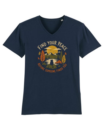 Find Your Peace French Navy