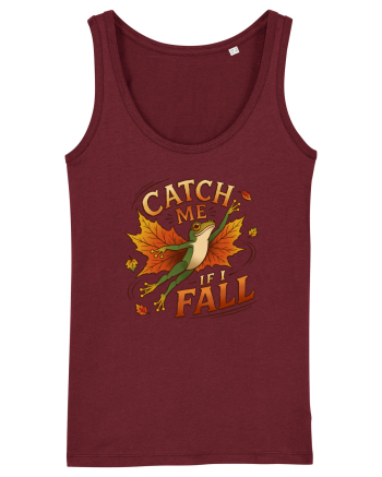 Catch Me If I Fall Burgundy