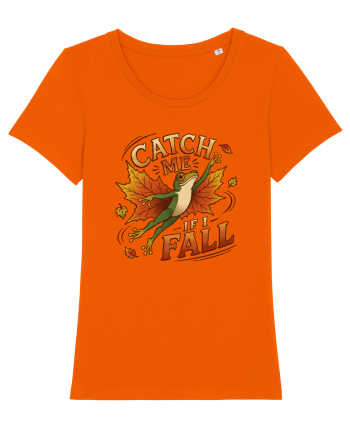 Catch Me If I Fall Bright Orange